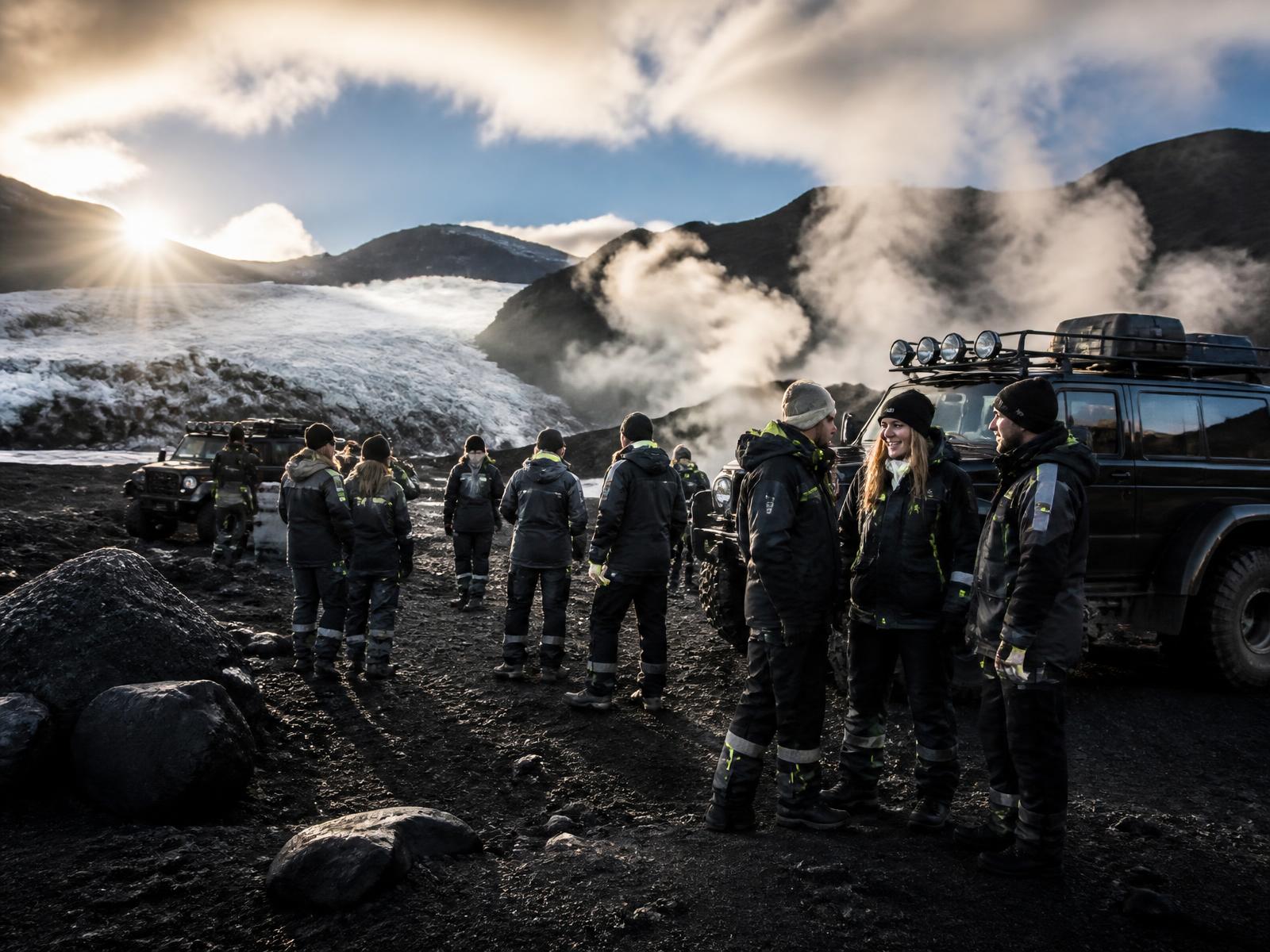 Icelandic glacial landscape